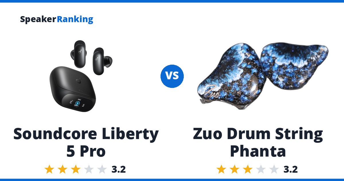Soundcore Liberty 5 Pro vs Zuo Drum String Phanta