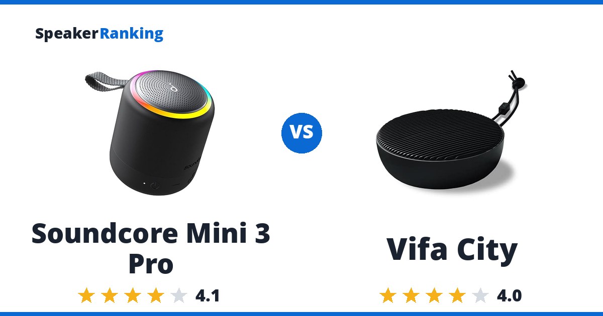 Soundcore Mini 3 Pro vs Vifa City