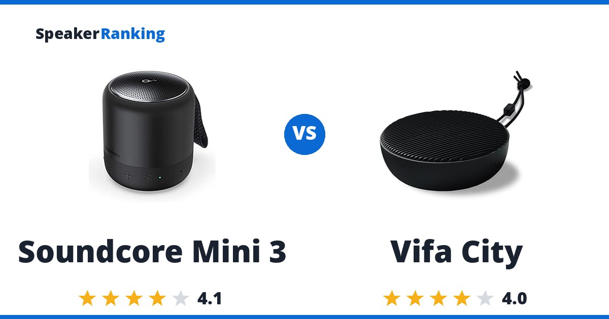 Soundcore Mini 3 vs Vifa City