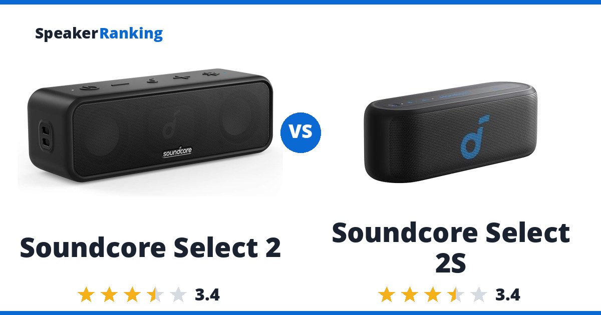 Soundcore Select 2 vs Soundcore Select 2S