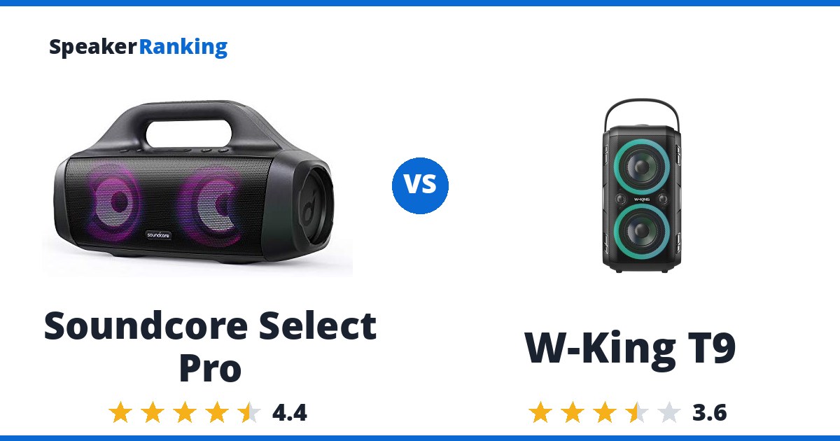 Soundcore Select Pro vs W-King T9