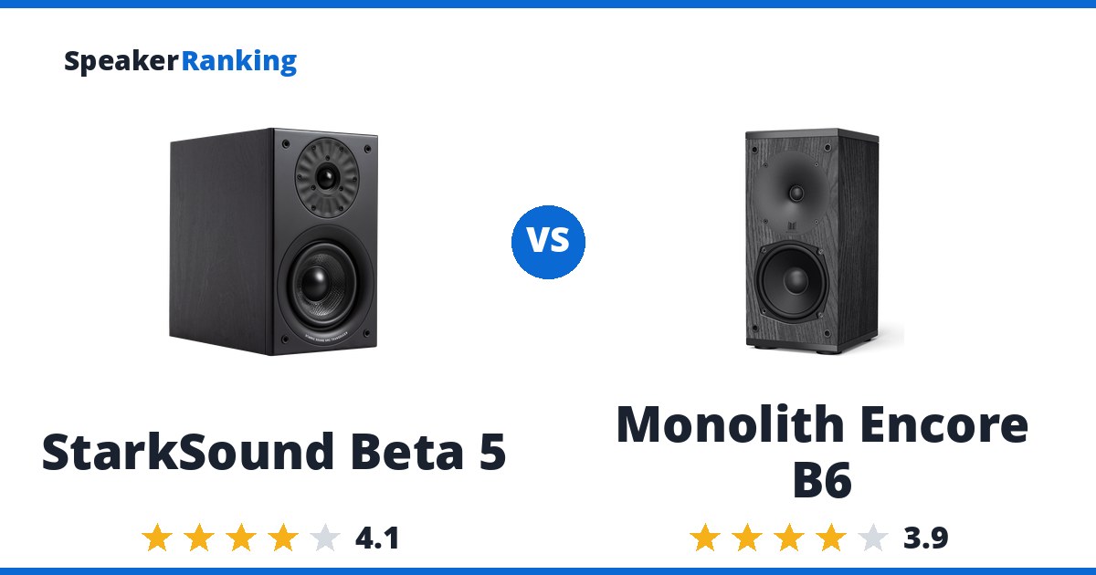 StarkSound Beta 5 vs Monolith Encore B6