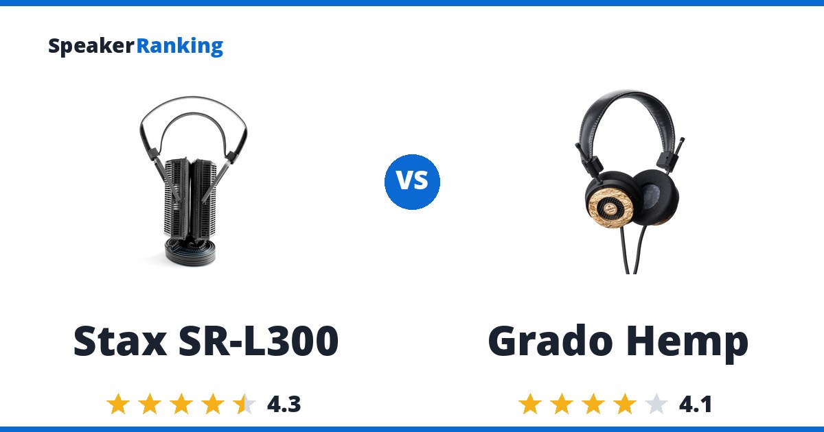 Stax SR-L300 vs Grado Hemp