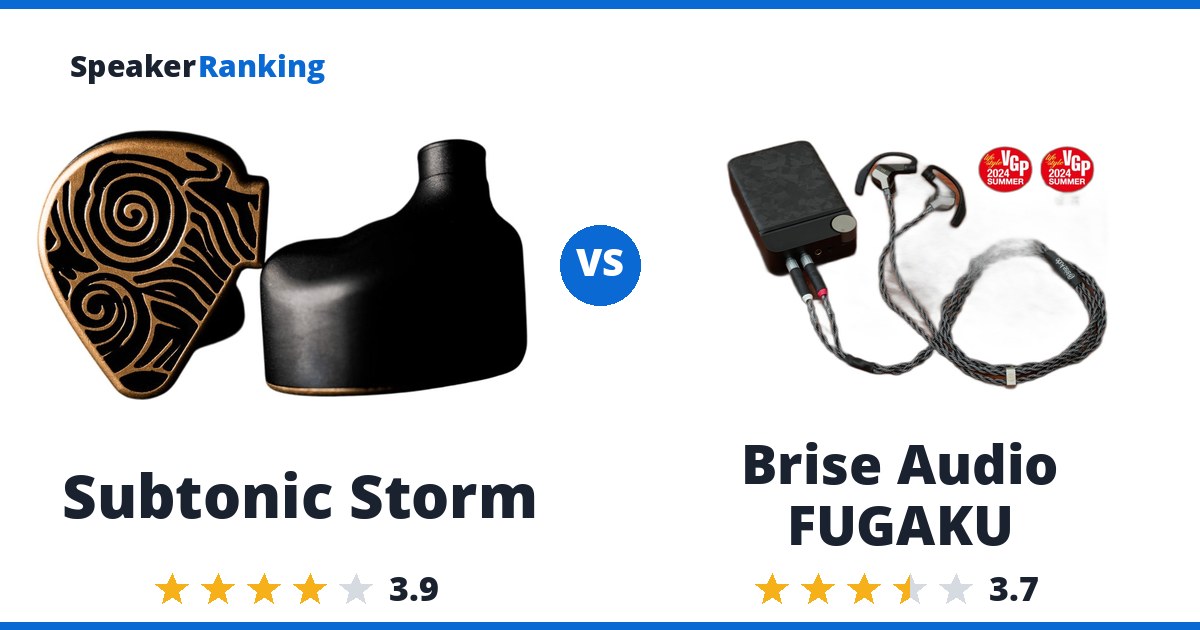 Subtonic Storm vs Brise Audio FUGAKU