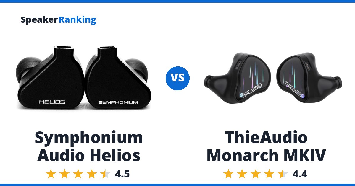 Symphonium Audio Helios vs ThieAudio Monarch MKIV