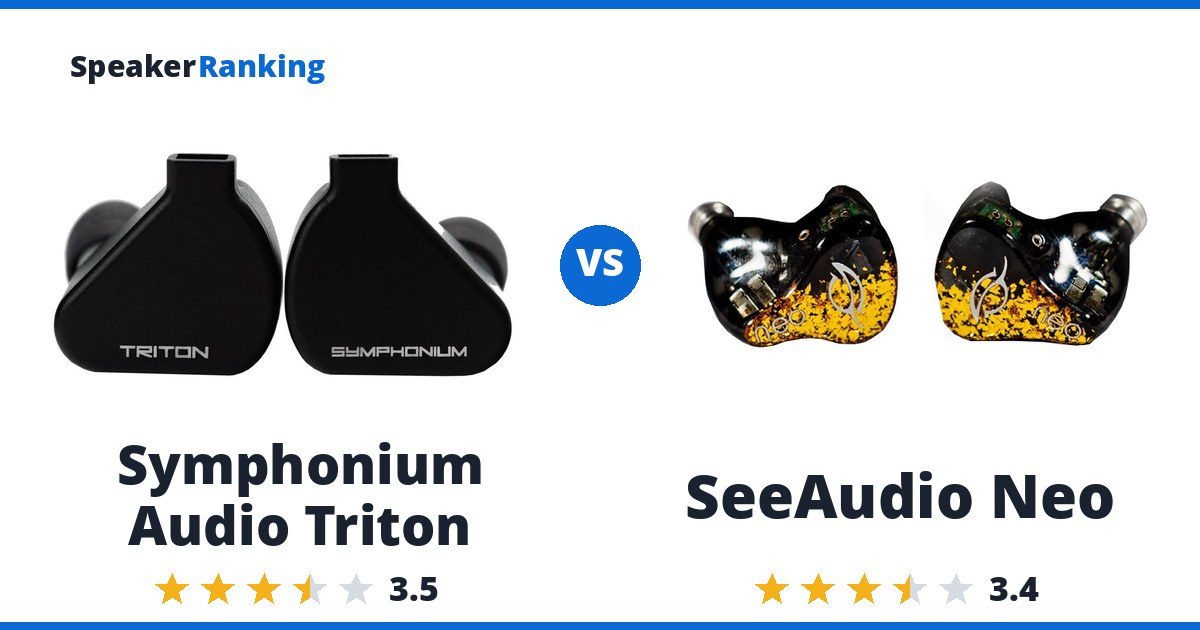 Symphonium Audio Triton vs SeeAudio Neo