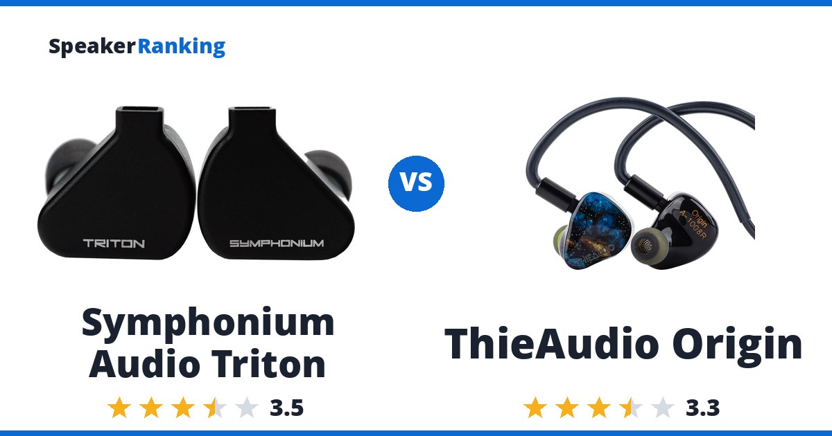 Symphonium Audio Triton vs ThieAudio Origin