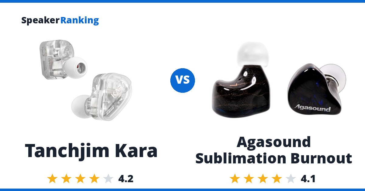 Tanchjim Kara vs Agasound Sublimation Burnout