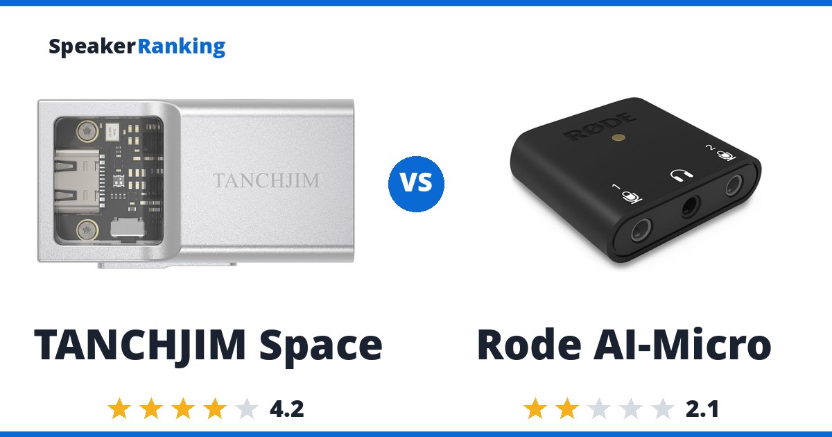 TANCHJIM Space vs Rode AI-Micro