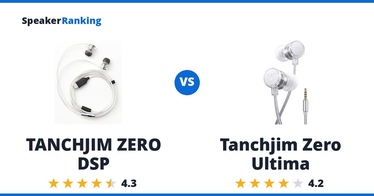 TANCHJIM ZERO DSP vs Tanchjim Zero Ultima