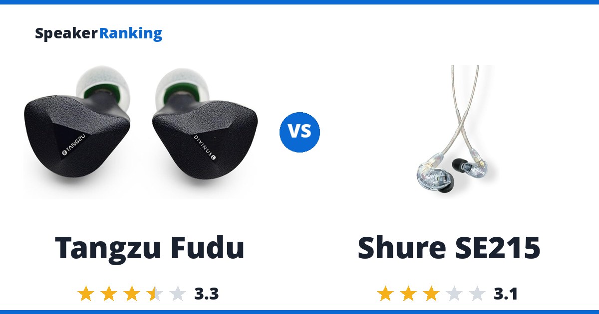 Tangzu Fudu vs Shure SE215