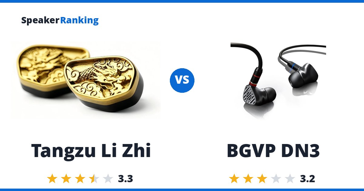 Tangzu Li Zhi vs BGVP DN3