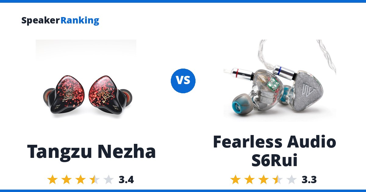 Tangzu Nezha vs Fearless Audio S6Rui