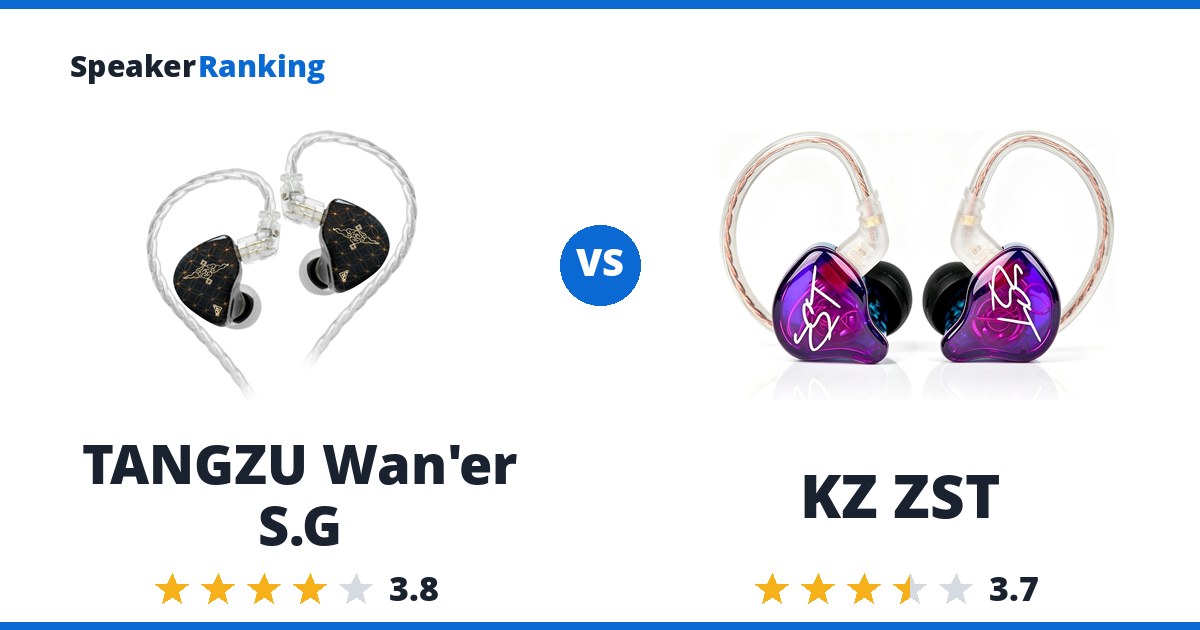 TANGZU Wan’er S.G vs KZ ZST