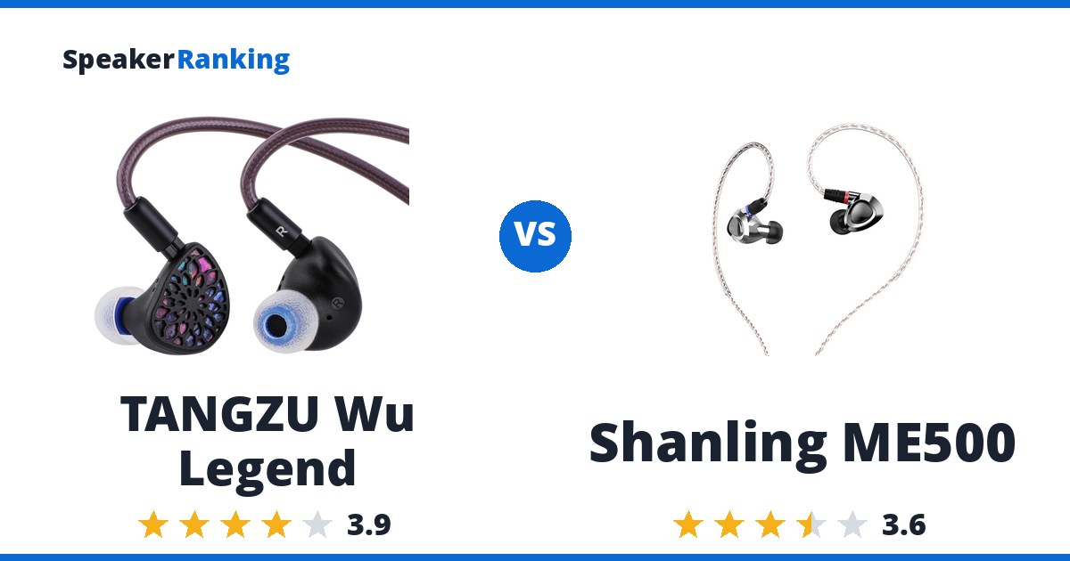 TANGZU Wu Legend vs Shanling ME500