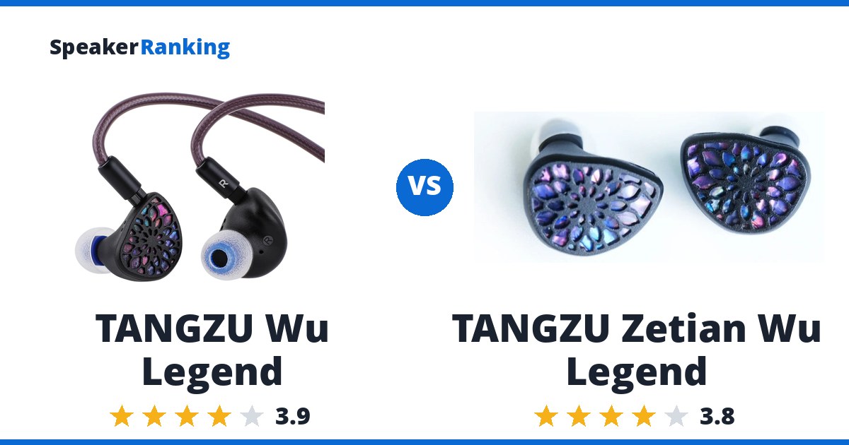TANGZU Wu Legend vs TANGZU Zetian Wu Legend