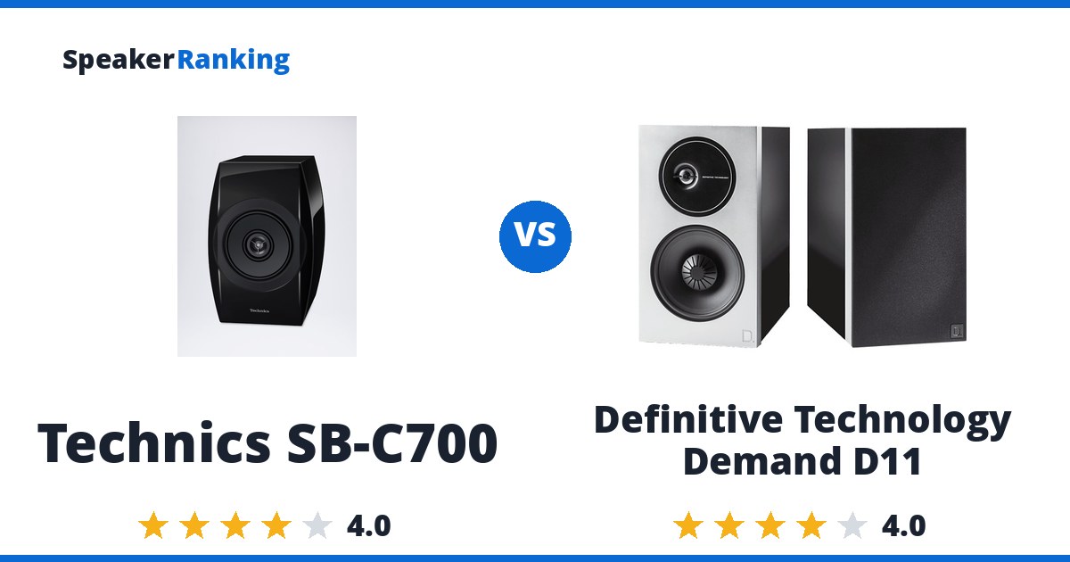 Technics SB-C700 vs Definitive Technology Demand D11