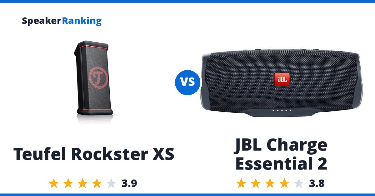 Teufel Rockster XS vs JBL Charge Essential 2