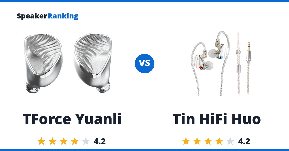 TForce Yuanli vs Tin HiFi Huo