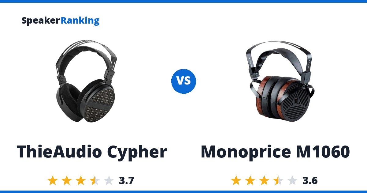 ThieAudio Cypher vs Monoprice M1060