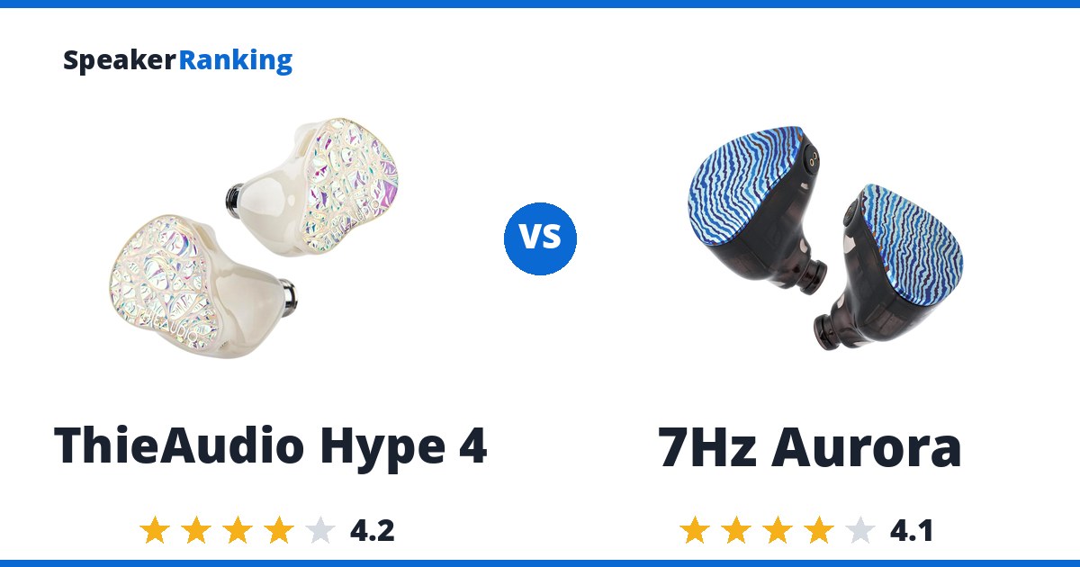 ThieAudio Hype 4 vs 7Hz Aurora