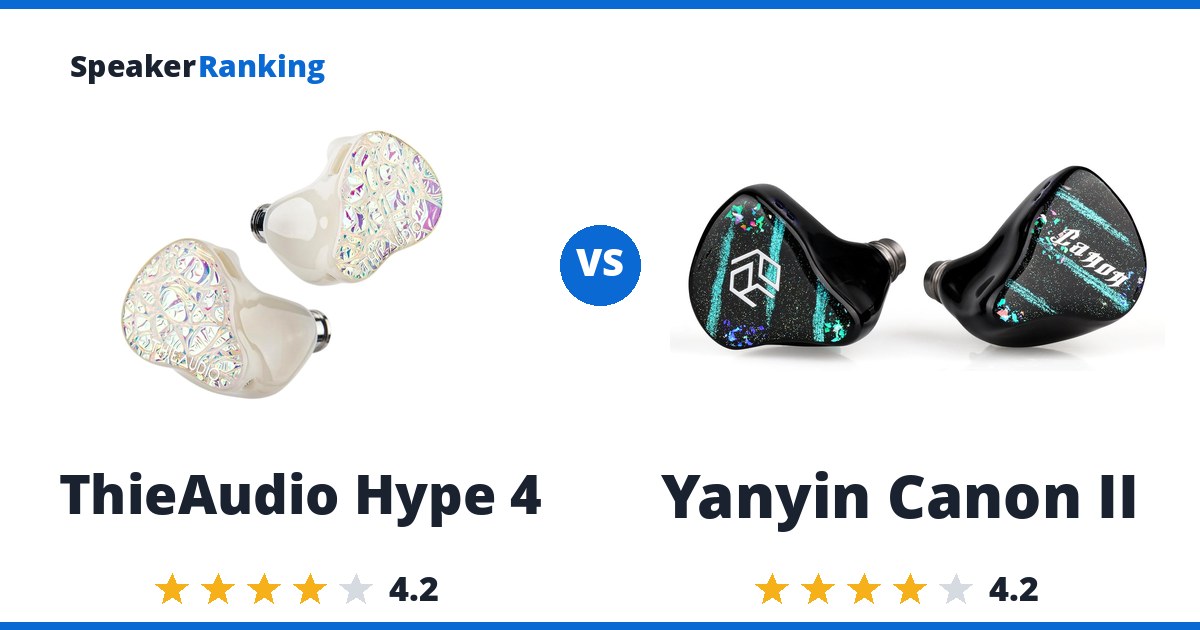 ThieAudio Hype 4 vs Yanyin Canon II