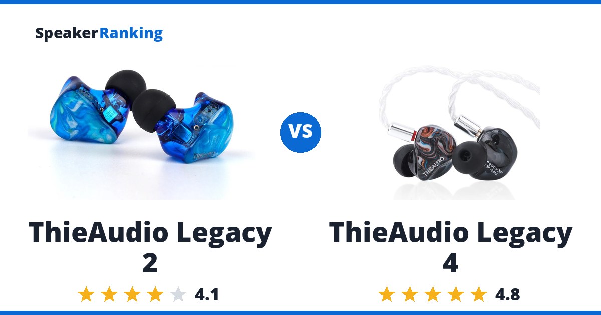 ThieAudio Legacy 2 vs ThieAudio Legacy 4