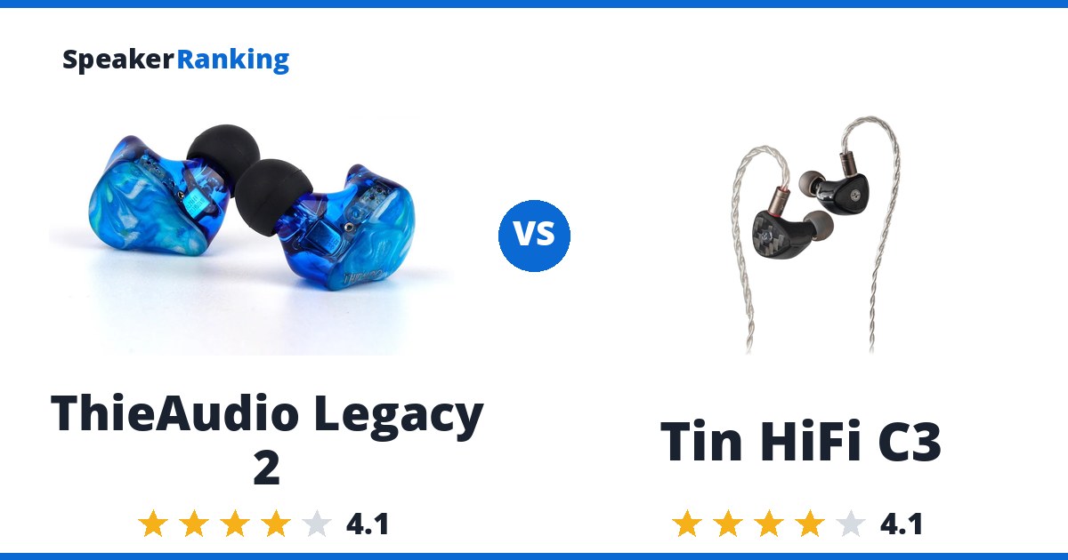 ThieAudio Legacy 2 vs Tin HiFi C3