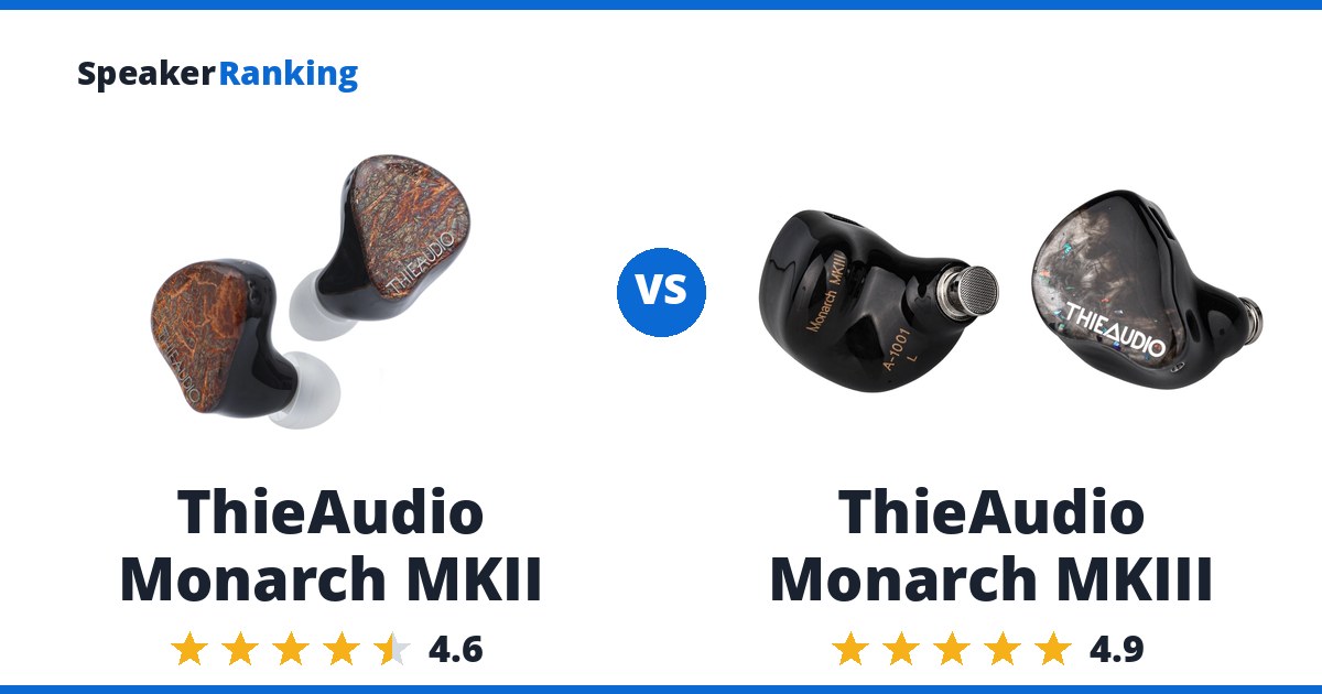 ThieAudio Monarch MKII vs ThieAudio Monarch MKIII