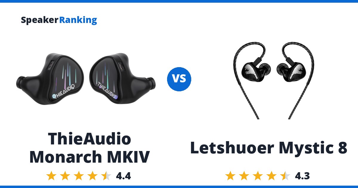 ThieAudio Monarch MKIV vs Letshuoer Mystic 8