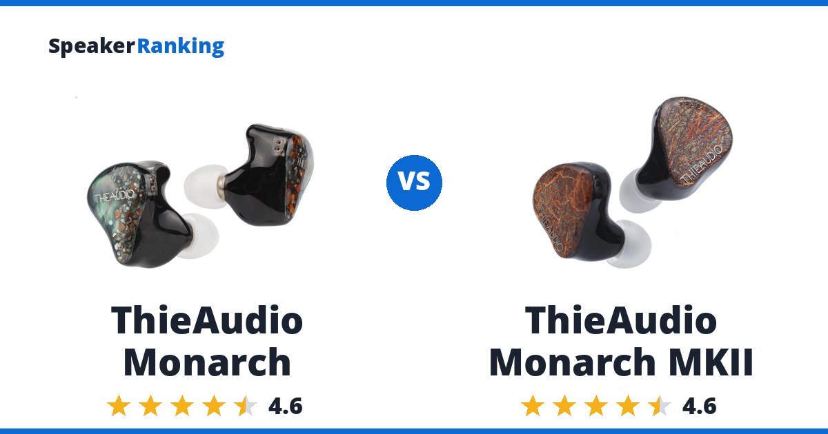ThieAudio Monarch vs ThieAudio Monarch MKII