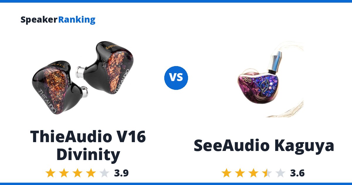 ThieAudio V16 Divinity vs SeeAudio Kaguya