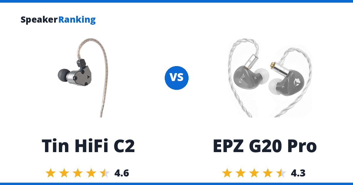Tin HiFi C2 vs EPZ G20 Pro