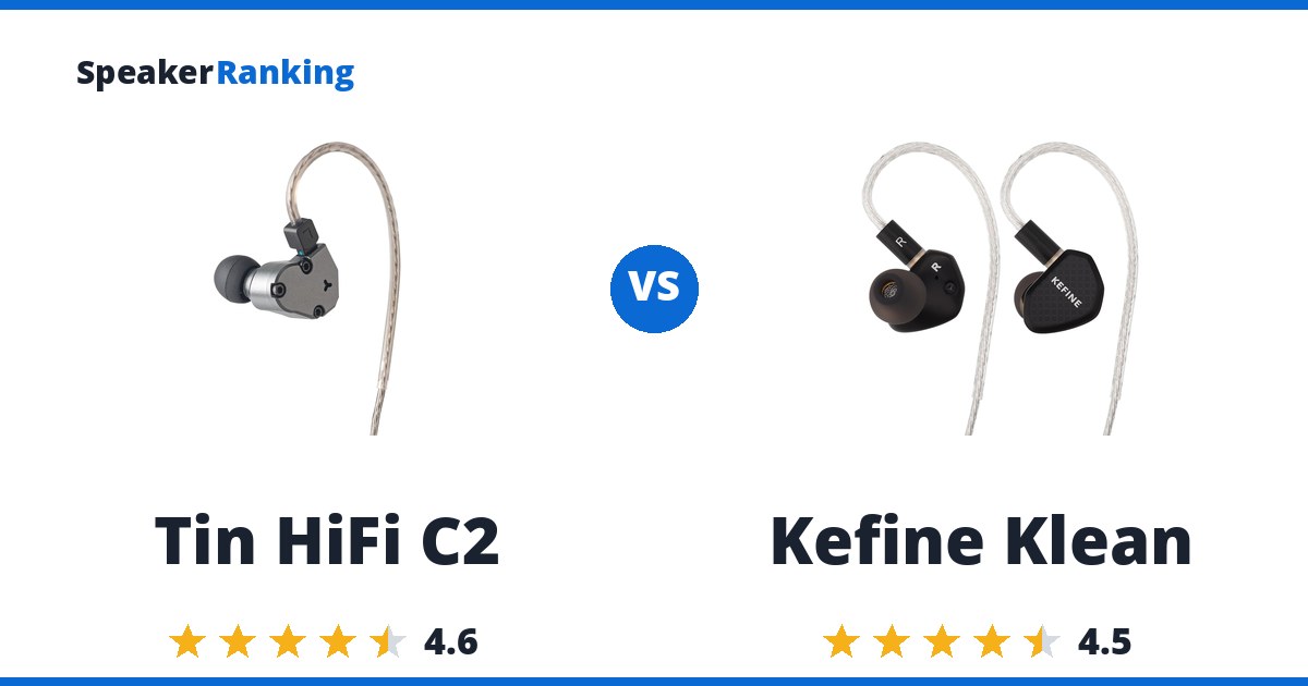 Tin HiFi C2 vs Kefine Klean