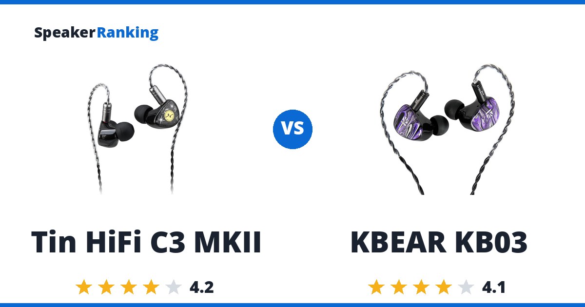 Tin HiFi C3 MKII vs KBEAR KB03