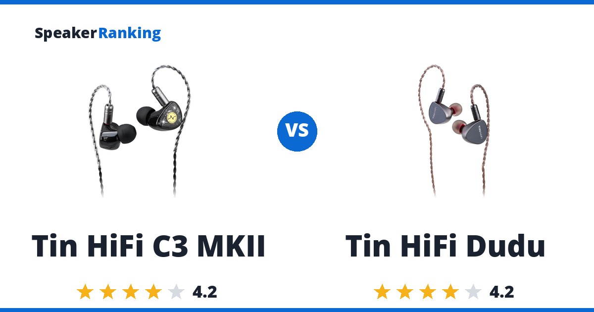 Tin HiFi C3 MKII vs Tin HiFi Dudu
