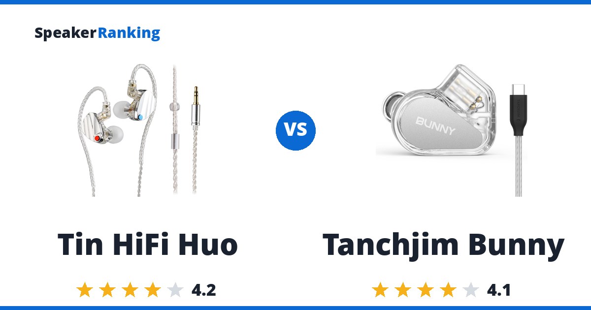 Tin HiFi Huo vs Tanchjim Bunny
