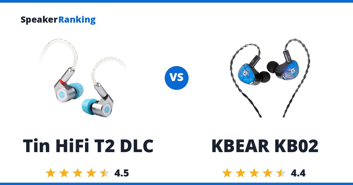 Tin HiFi T2 DLC vs KBEAR KB02
