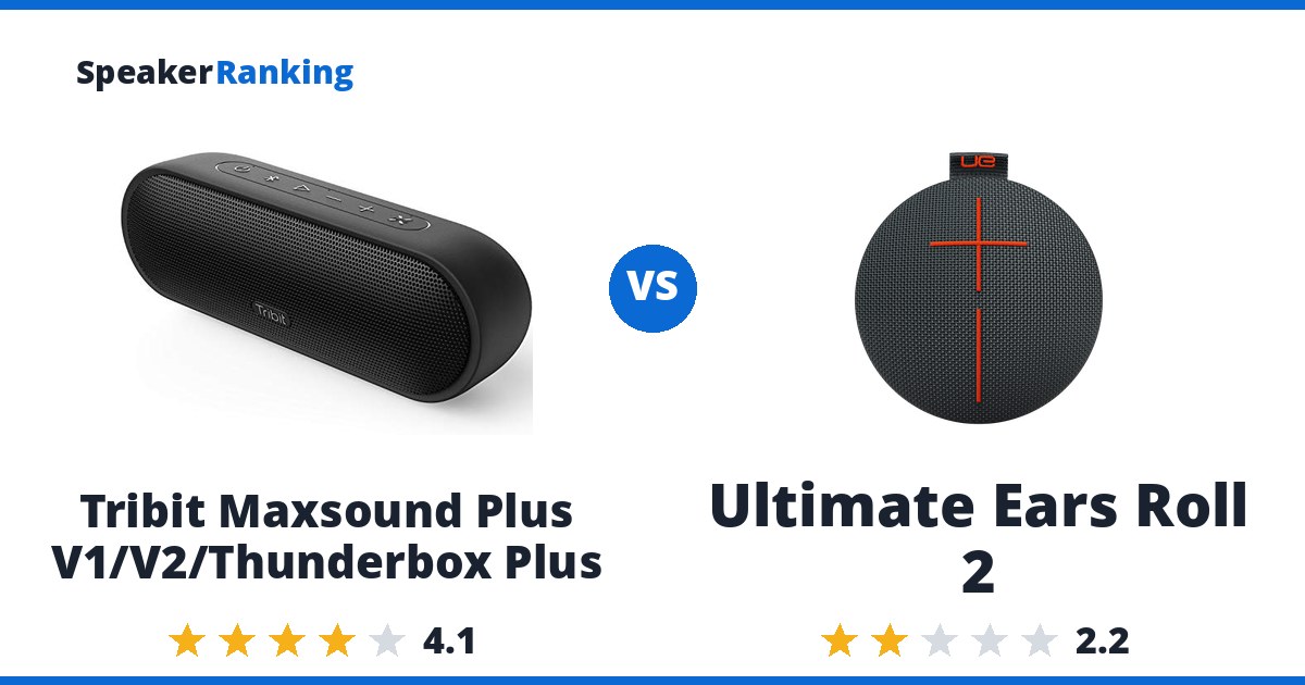 Tribit Maxsound Plus V1/V2/Thunderbox Plus vs Ultimate Ears Roll 2