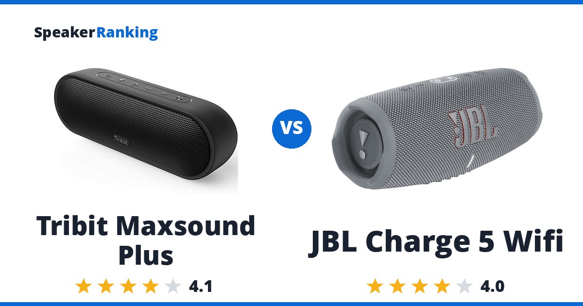 Tribit Maxsound Plus vs JBL Charge 5 Wifi