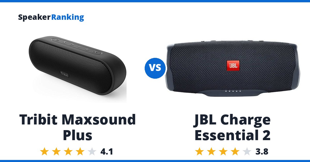 Tribit Maxsound Plus vs JBL Charge Essential 2