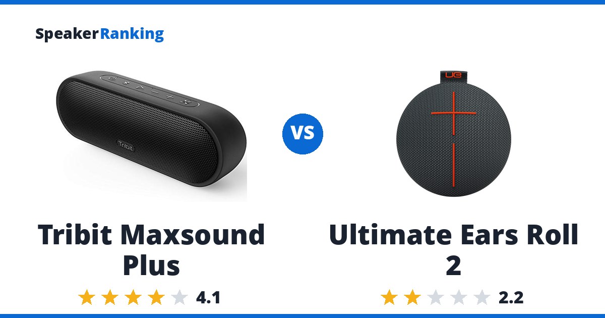 Tribit Maxsound Plus vs Ultimate Ears Roll 2