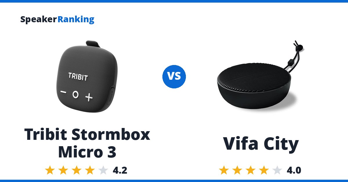 Tribit Stormbox Micro 3 vs Vifa City