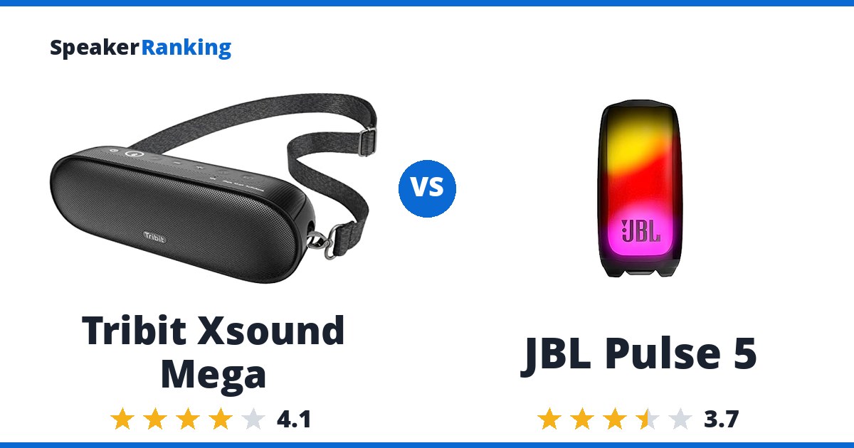 Tribit Xsound Mega vs JBL Pulse 5