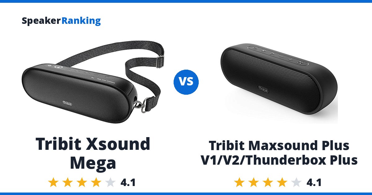 Tribit Xsound Mega vs Tribit Maxsound Plus V1/V2/Thunderbox Plus