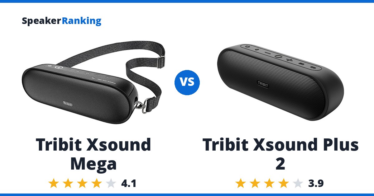 Tribit Xsound Mega vs Tribit Xsound Plus 2