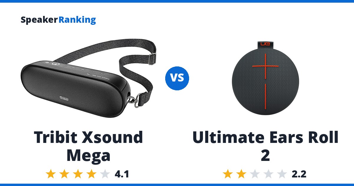 Tribit Xsound Mega vs Ultimate Ears Roll 2