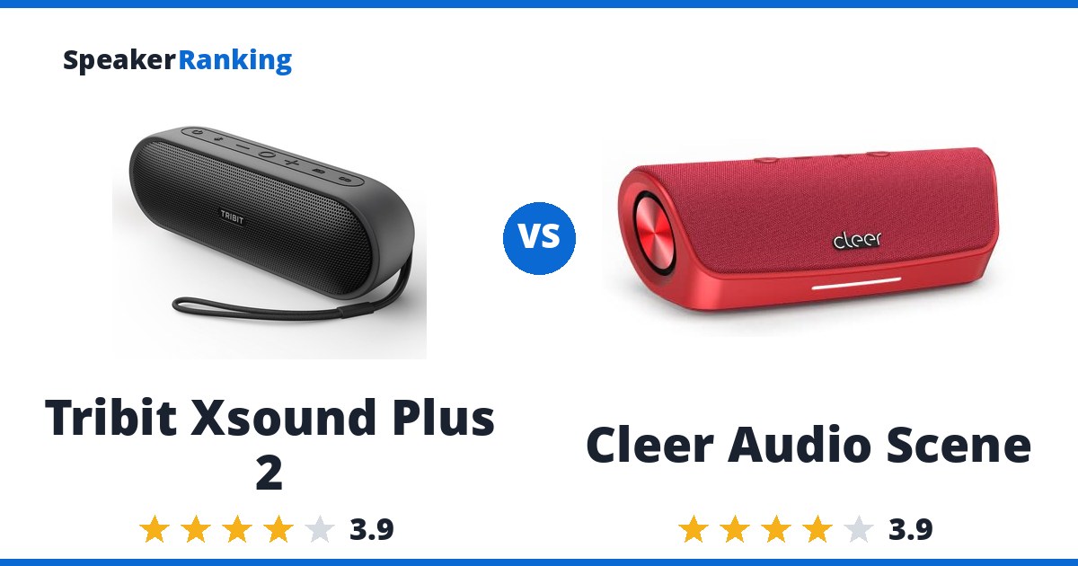 Tribit Xsound Plus 2 vs Cleer Audio Scene