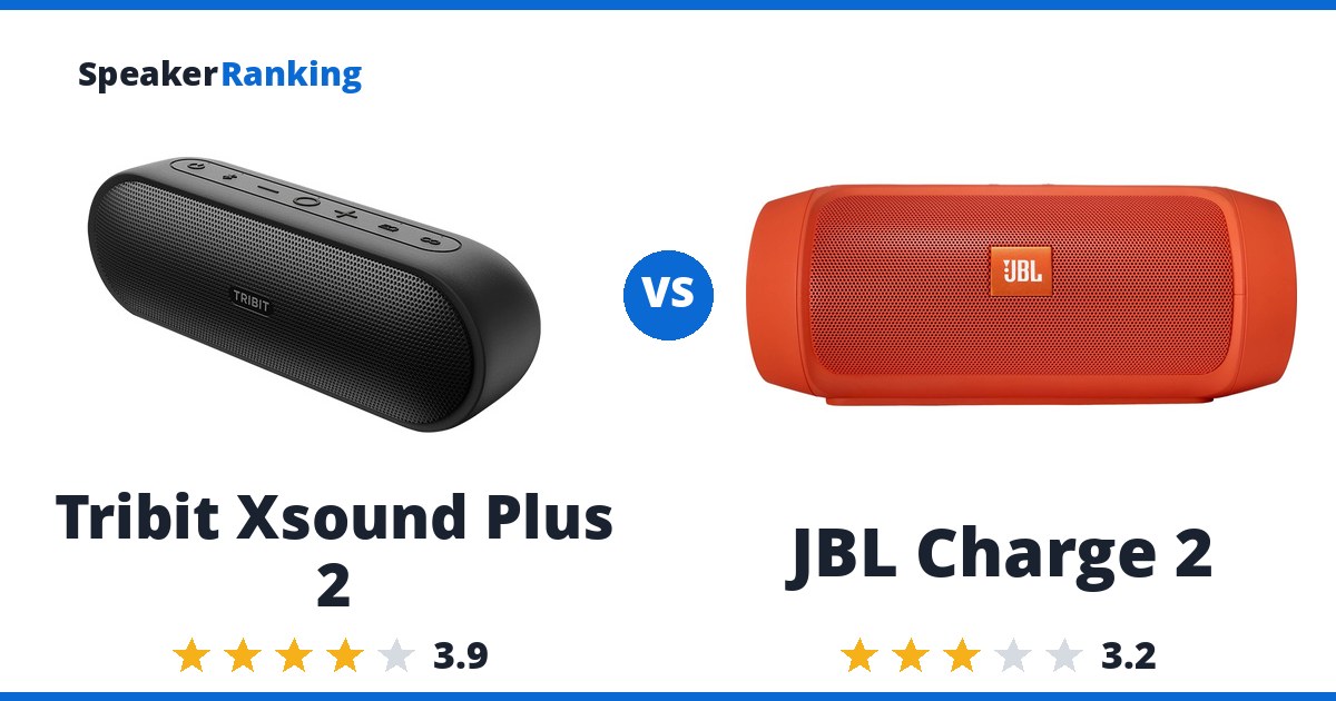 Tribit Xsound Plus 2 vs JBL Charge 2