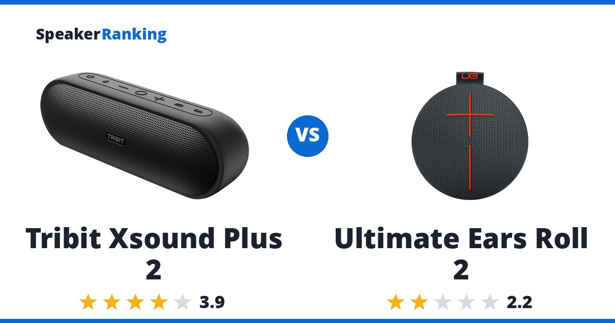 Tribit Xsound Plus 2 vs Ultimate Ears Roll 2
